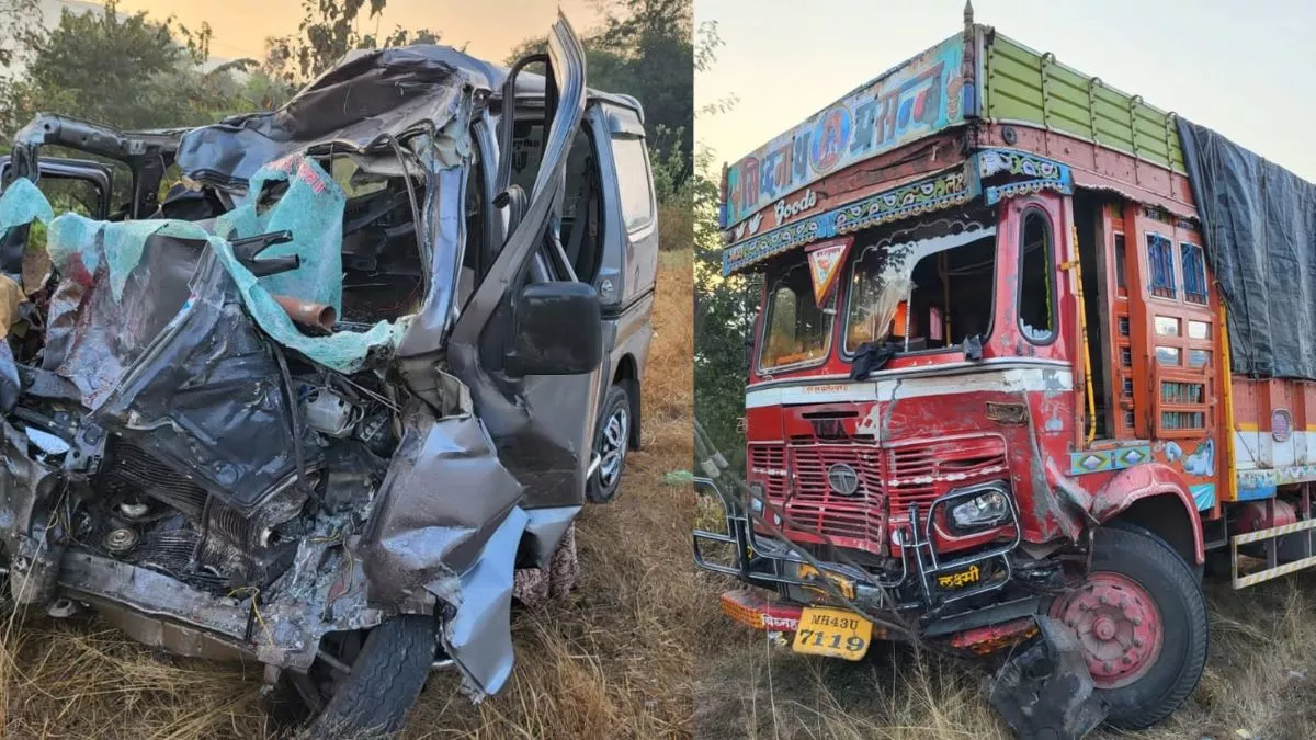 Horrific road accident on Mumbai-Goa highway, 9 killed in car and truck collision