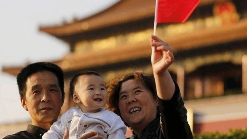 In China, the population is declining as deaths outnumber births.