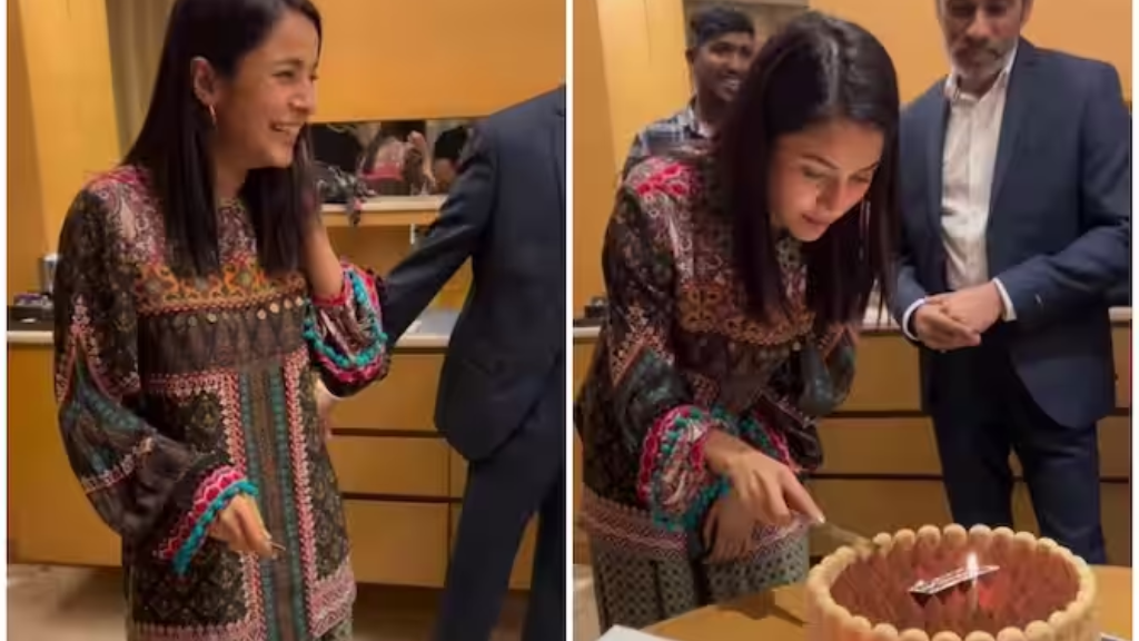 Shahnaz Gill celebrated her birthday with friends: While cutting the cake, she said - I do not ask for wishes