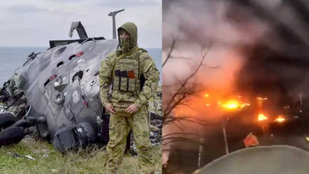 Tragic helicopter crash in Ukraine, 16 people including Home Minister died