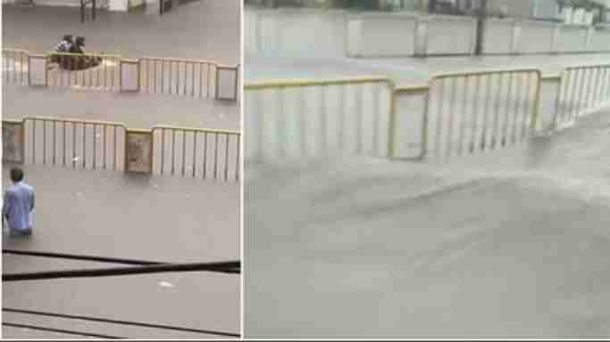 River-like situation on the roads of Rajasthan, alert issued in 19 districts of Jaipur