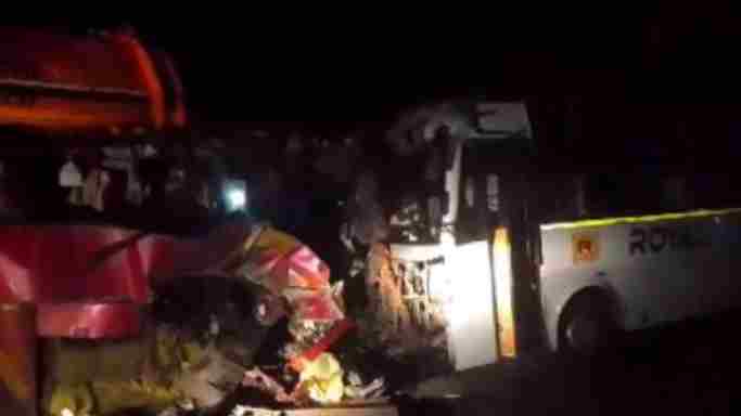 Maharashtra: Two buses collide in Buldhana, six killed, traffic police accused of harassment, young man dies